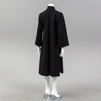 YVES SAINT LAURENT, a 1960's-70's coat, size 36.