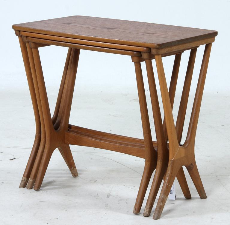 SATSBORD, "No 20", Erling Torvits, Heltborg Møbler, Danmark, modellen formgiven 1958.