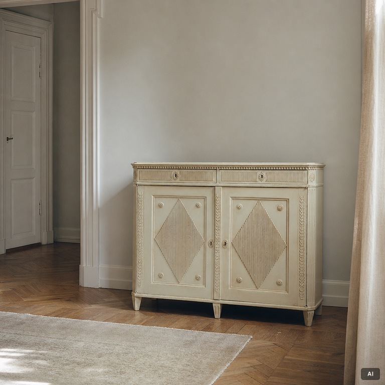 Sideboard, circa 1800, Late Gustavian.