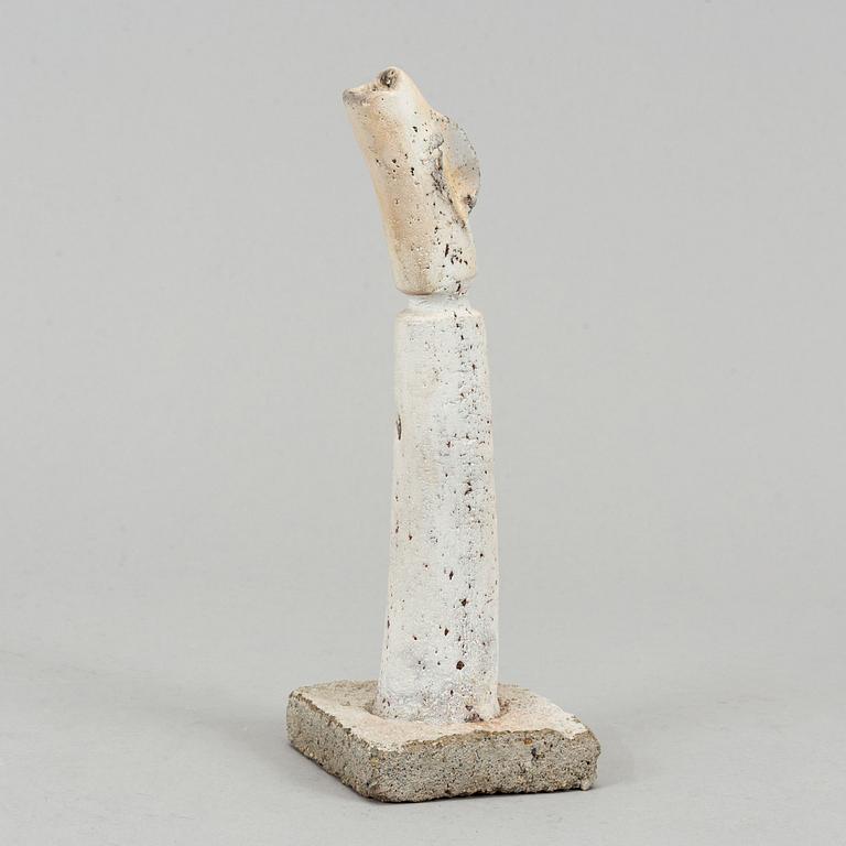 Nils Gunnar Zander, clay, sculpture, signed.