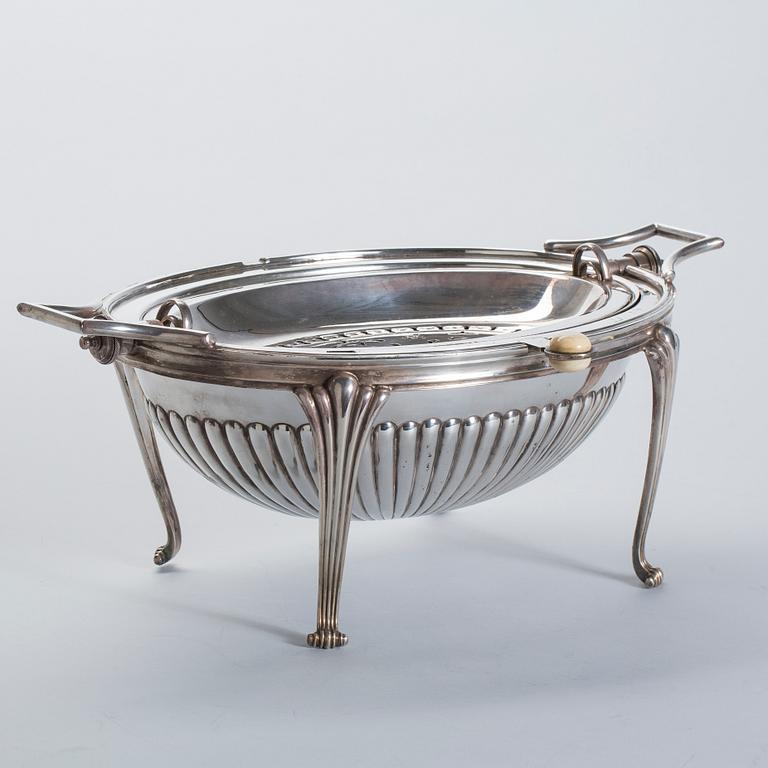 BACONVÄRMARE, pläter, England, Maple & Co. 1900-talets början.