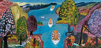 142. Knut Johansson, Edens lustgård.