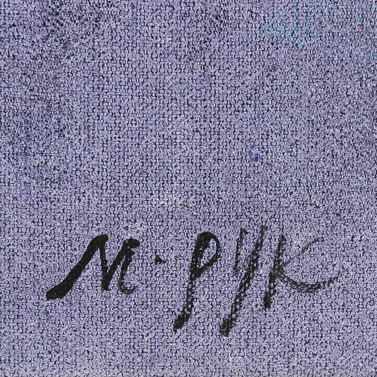 MADELEINE PYK, olja på duk, signerad.