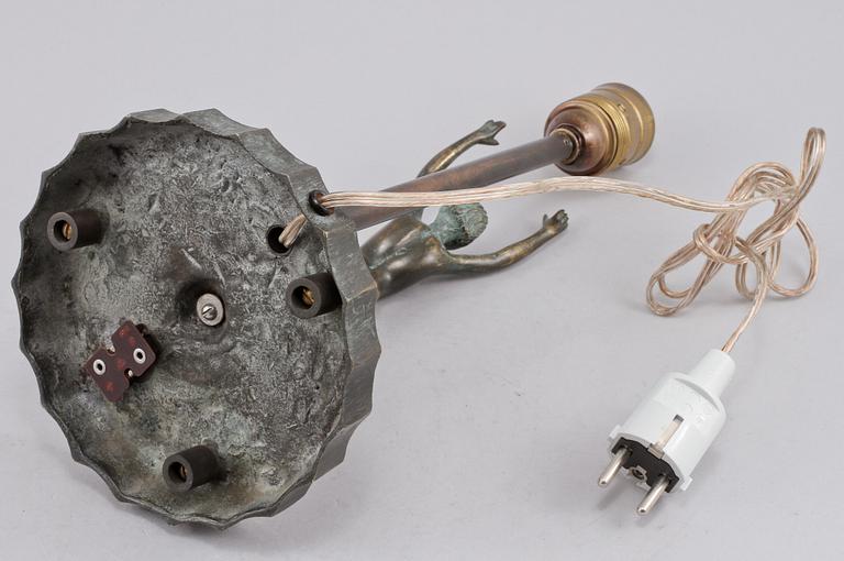 BORDSLAMPA, art deco, 1920/1930-tal.