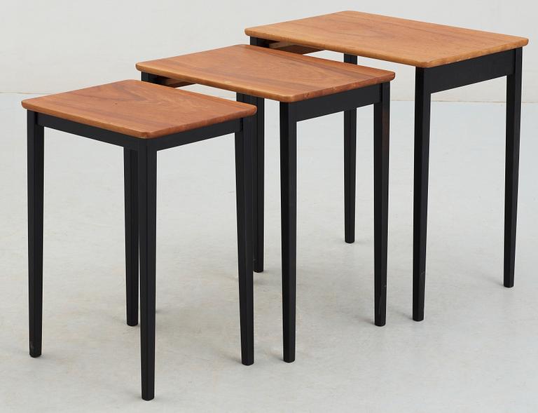 SATSBORD, 1950/60-talets mitt.