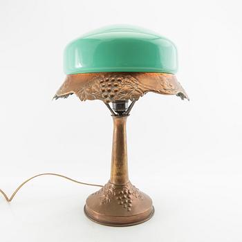 Table lamp Art Nouveau early 20th century.