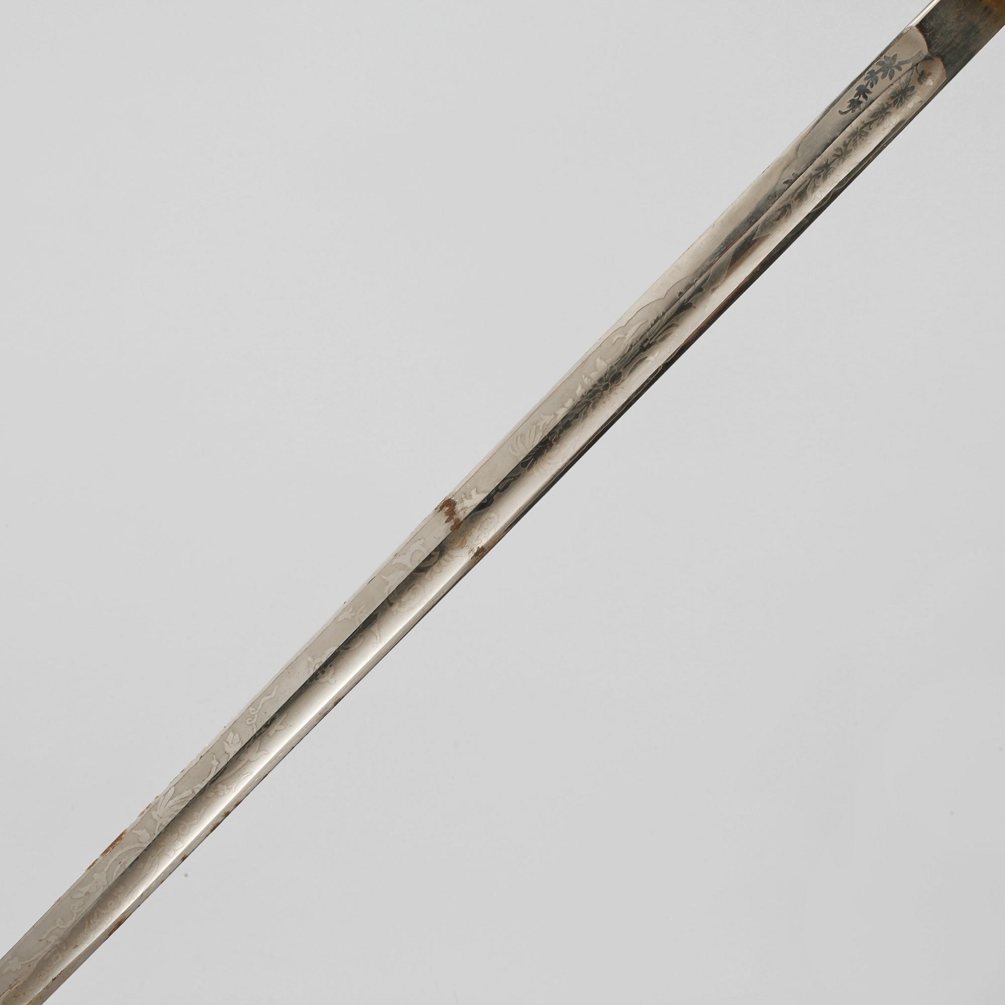 SABEL, m/1878-1915 för underofficer.