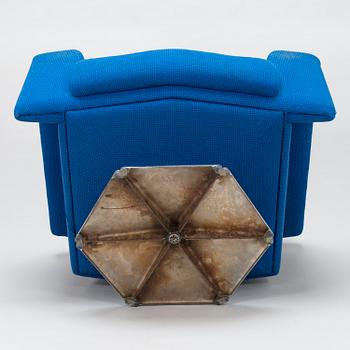 VOITTO HAAPALAINEN, nojatuoli "Prisma", Tehokalusto 1972.