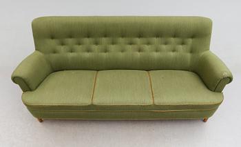 SOFFA, "Hemmakväll", Carl Malmsten, 1900-talets mitt.