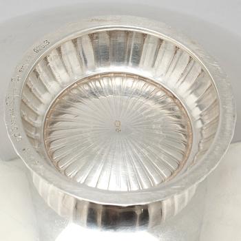 SIGVARD BERNADOTTE, skål, sterling silver, Georg Jensen, Danmark, omkring 1900-talets mitt.