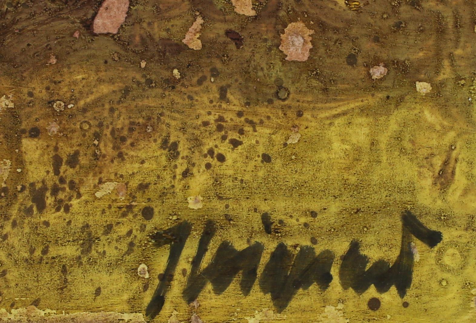 JAMES COIGNARD, gouache, signerad.