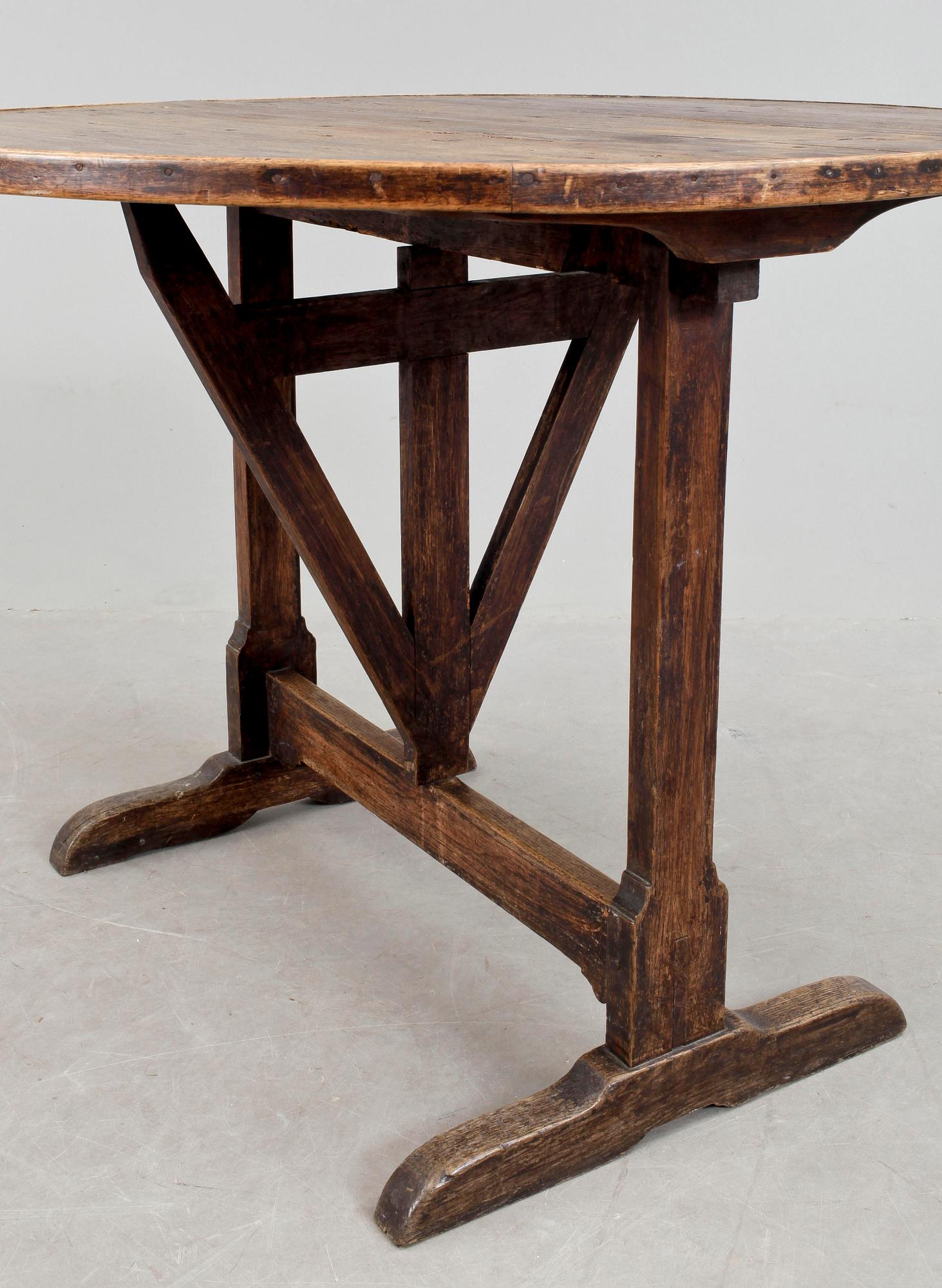 FÄLLBORD, 1800-tal.