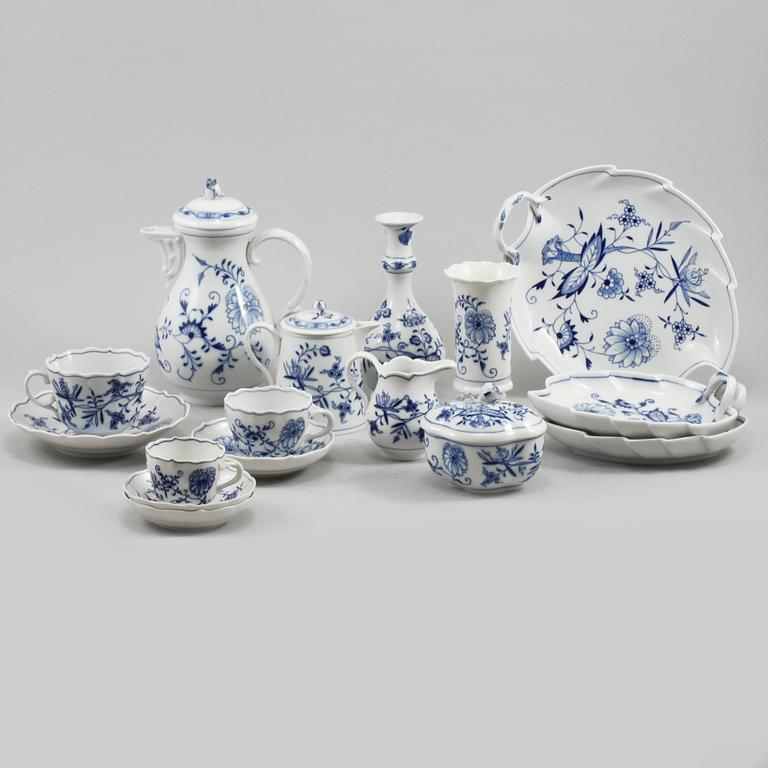 SERVISDELAR 34 delar, porslin, Meissen, 1900-tal.
