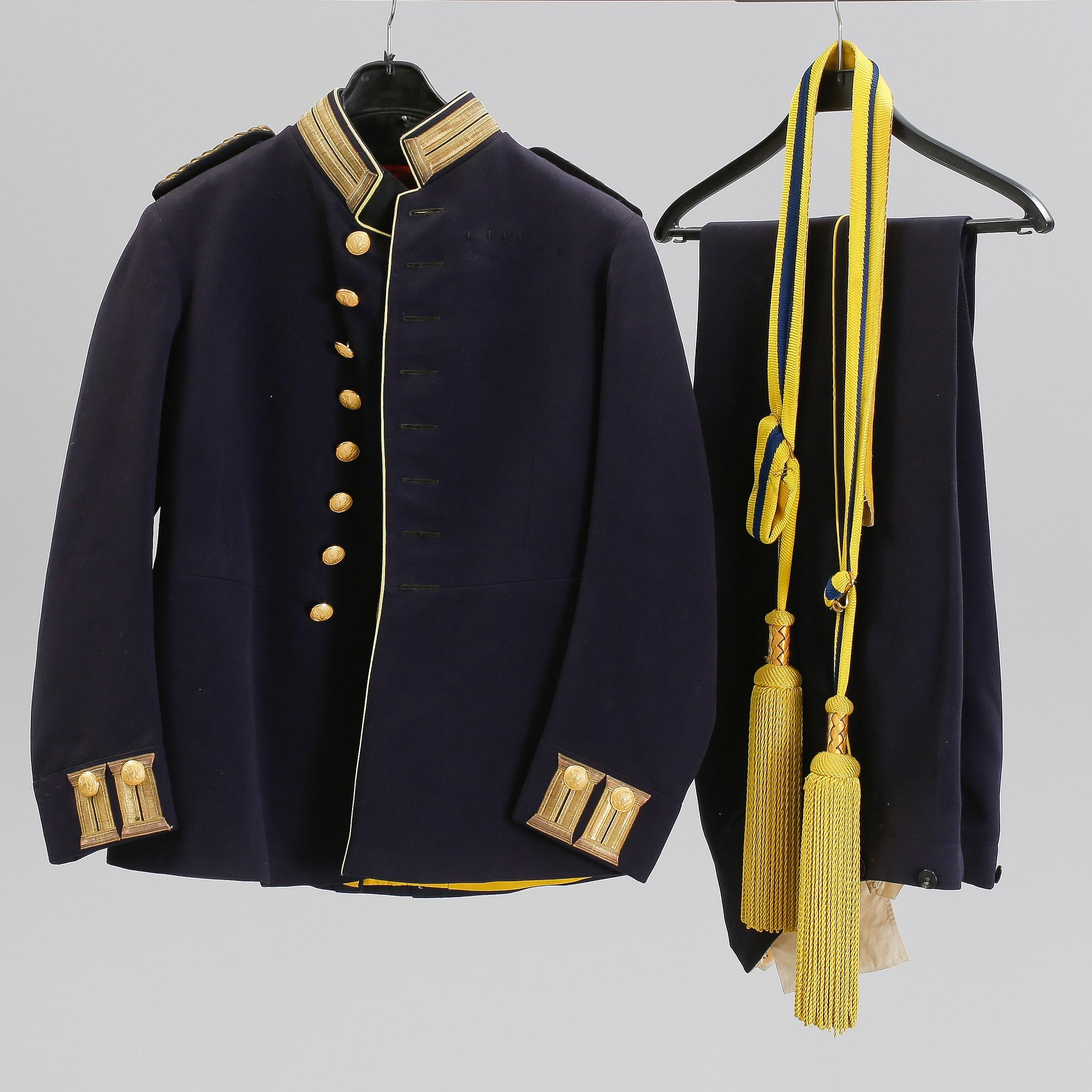 UNIFORM, för major vid den indelta armén, m/ 1886.