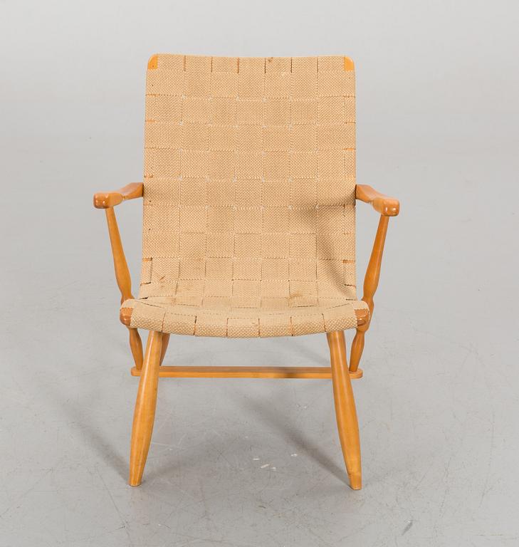 YNGVE EKSTRÖM, armchair "Per" ESE-möbler Vaggeryd 1940/50's.