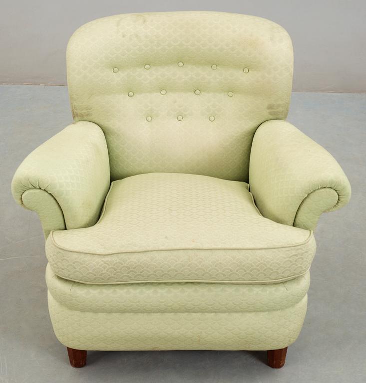 FÅTÖLJ, modell 568, Josef Frank, Firma Svenskt Tenn.