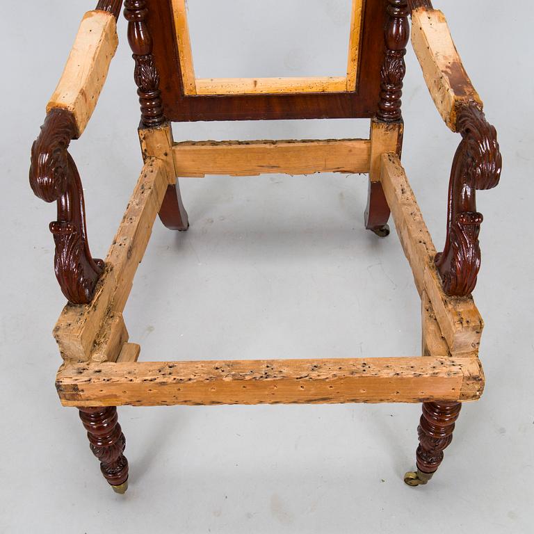 Armchair,  second half of the 19th century.