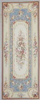 MATTA/TEXTIL, broderad, Aubussonmodell, 1900-talets första hälft.