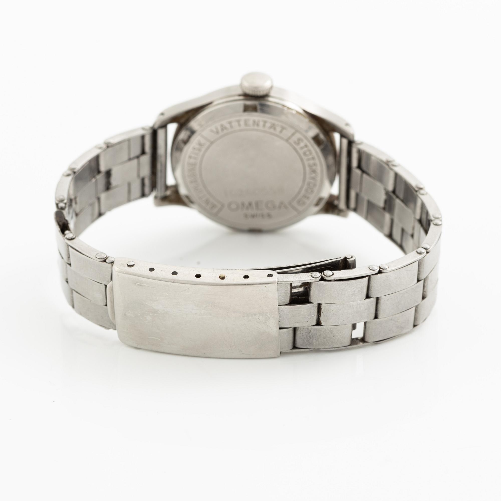 Omega, Officer, "Gay Frères Bracelet", wristwatch, 30,5 mm.