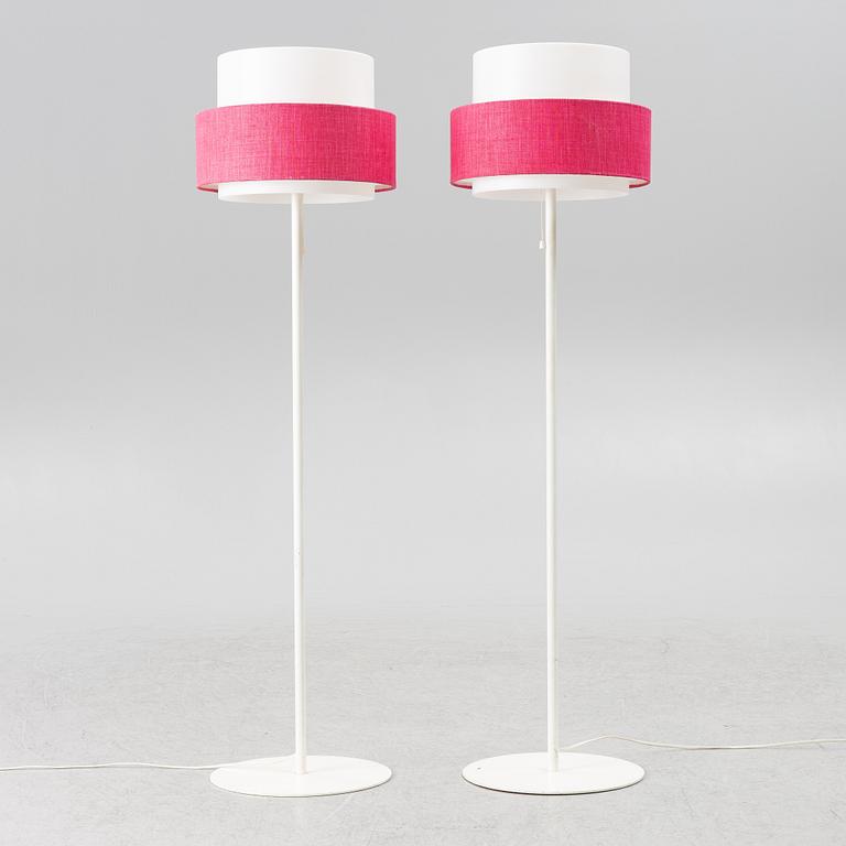 A apir of floor lamp,  Luxus, late 20th century.