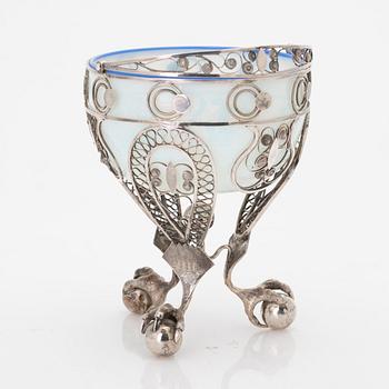 Sweet dish, silver, 19th century.