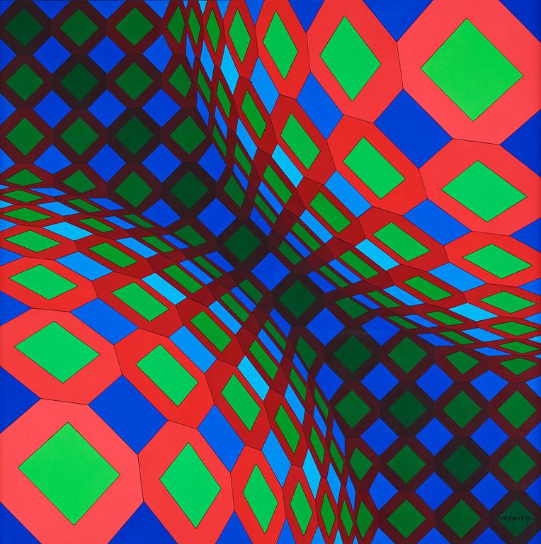 Victor Vasarely, "BIOKTA-B".