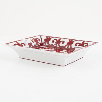 Hermès, ashtray, porcelain, "Balcon du Guadalquivir".