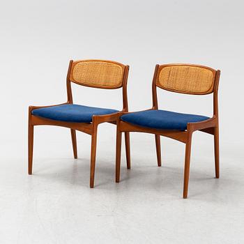 Ib Kofod Larsen, stolar, ett par, för Christian Linneberg, Danmark, 1960-tal.