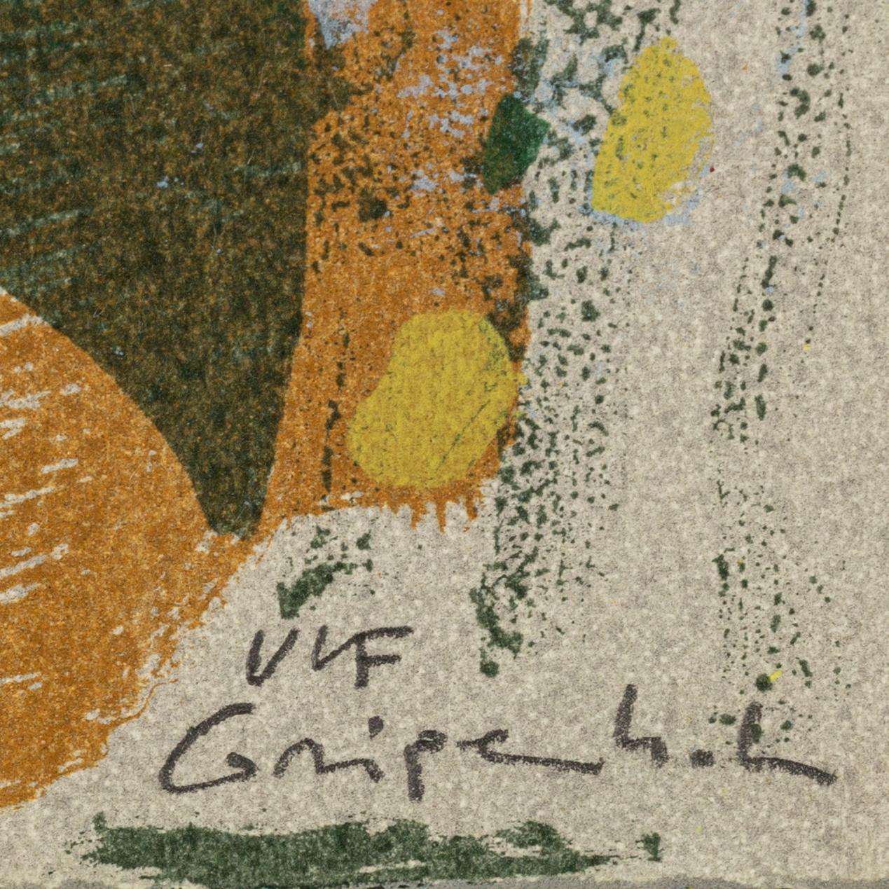 ULF GRIPENHOLM, färgserigrafi, signerad, numrerad 50/150.