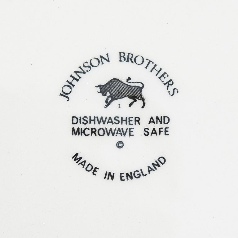 Johnson Bros, Matservis "Heritage", 47 delar, stengods. England.