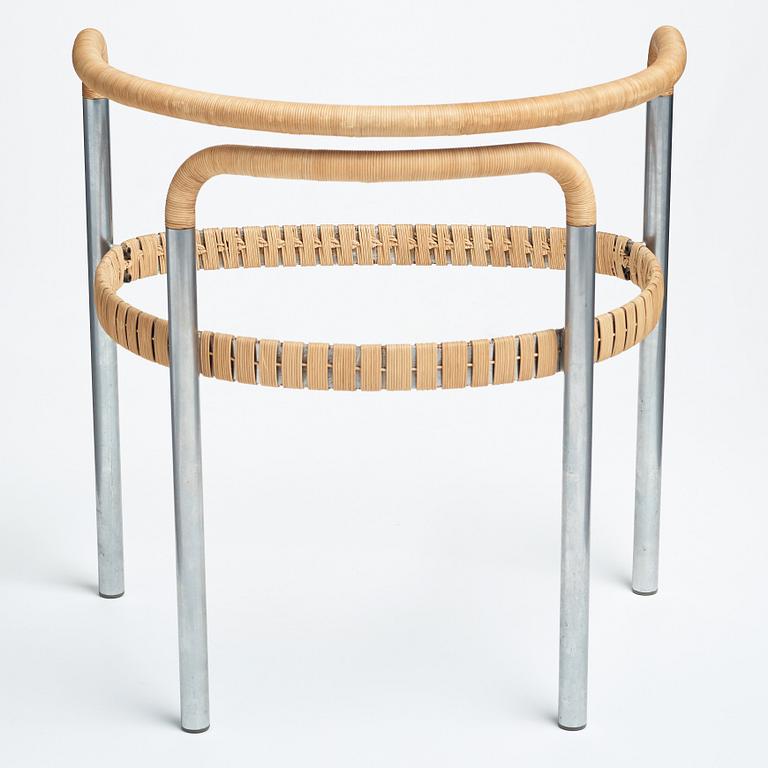 Poul Kjaerholm, a "PK 12" chair, edition E Kold Christensen, Denmark ca 1962.
