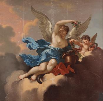 631. Johan Sylvius Hans ateljé, Aurora, morgonrodnadens gudinna.