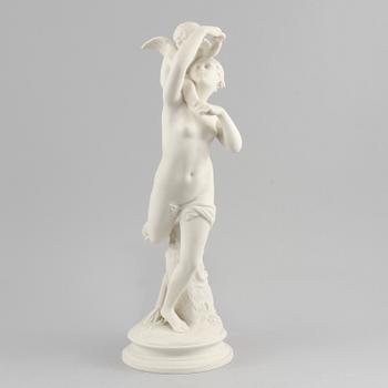 FIGURIN, parian, Gustavsberg, omkring år 1900.