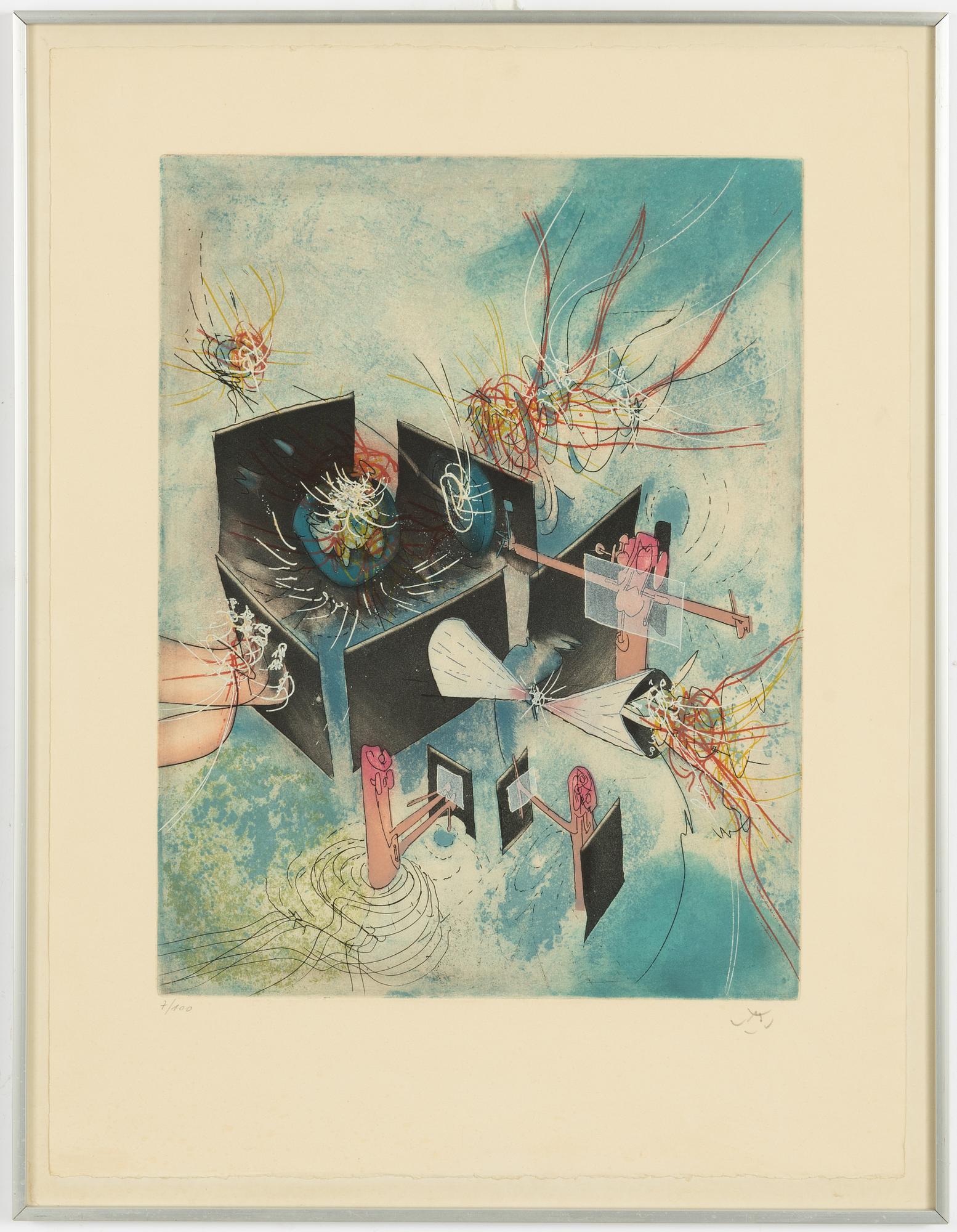 Roberto Matta, "Hom'mere III".