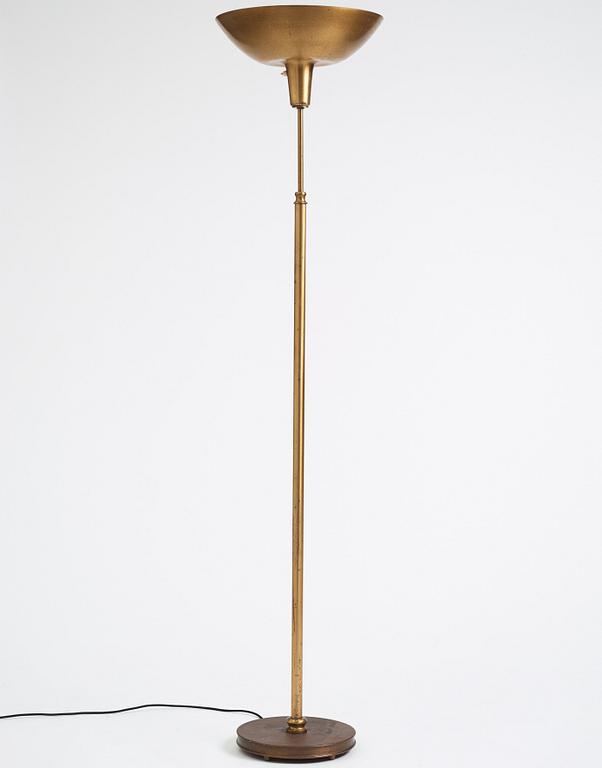 Josef Frank, a rare floor lamp, model "G 2346", Firma Svenskt Tenn, 1940-50s.