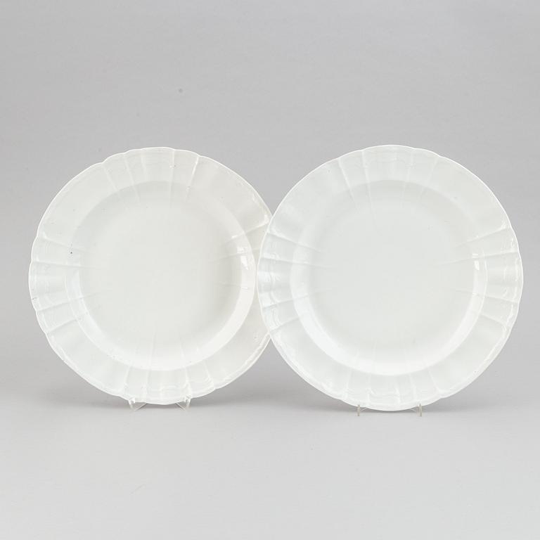 A pair of porcelain dishes, KPM, Berlin, late 18th century.
