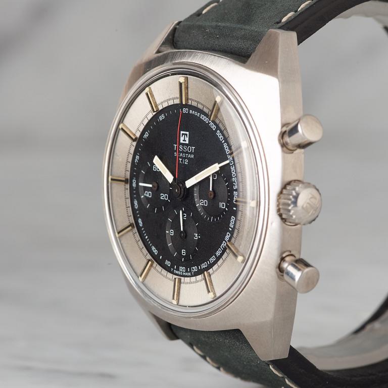 TISSOT, Seastar, T.12, "Base 1000", chronograph, wristwatch, 42 mm,