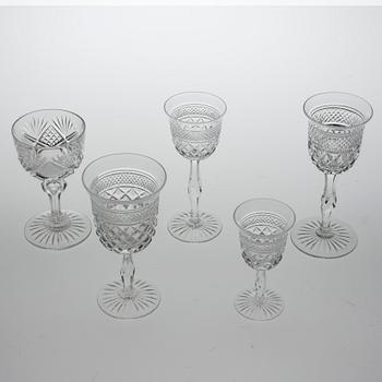 GLASSERVIS, 115 delar, 1900-talets första hälft.