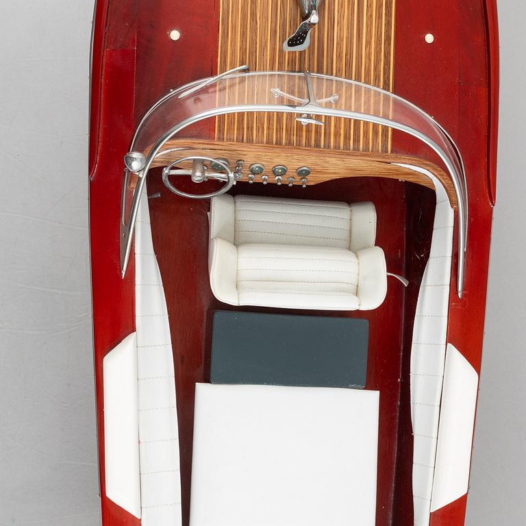Model boat, Riva, second half of the 20th century.
