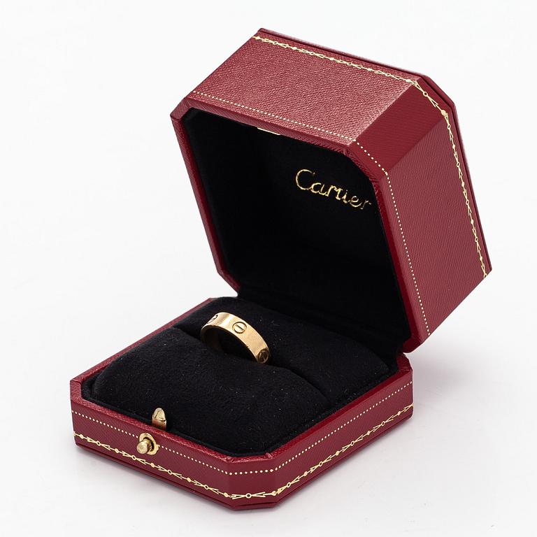 Cartier, "Love", sormus, 18K kultaa.