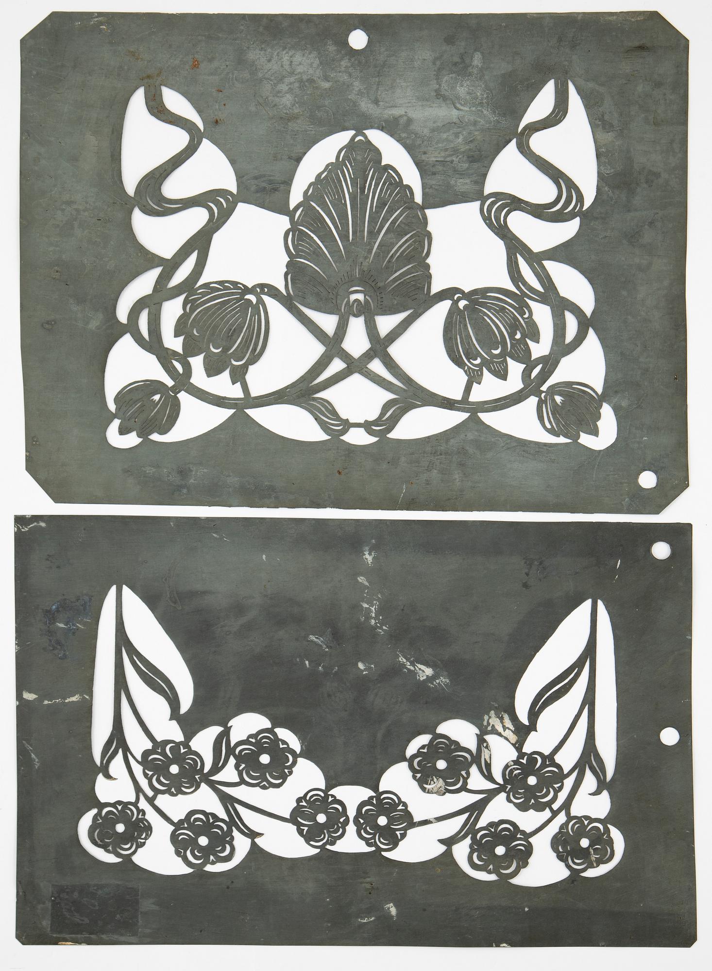 swedish folk art stencils