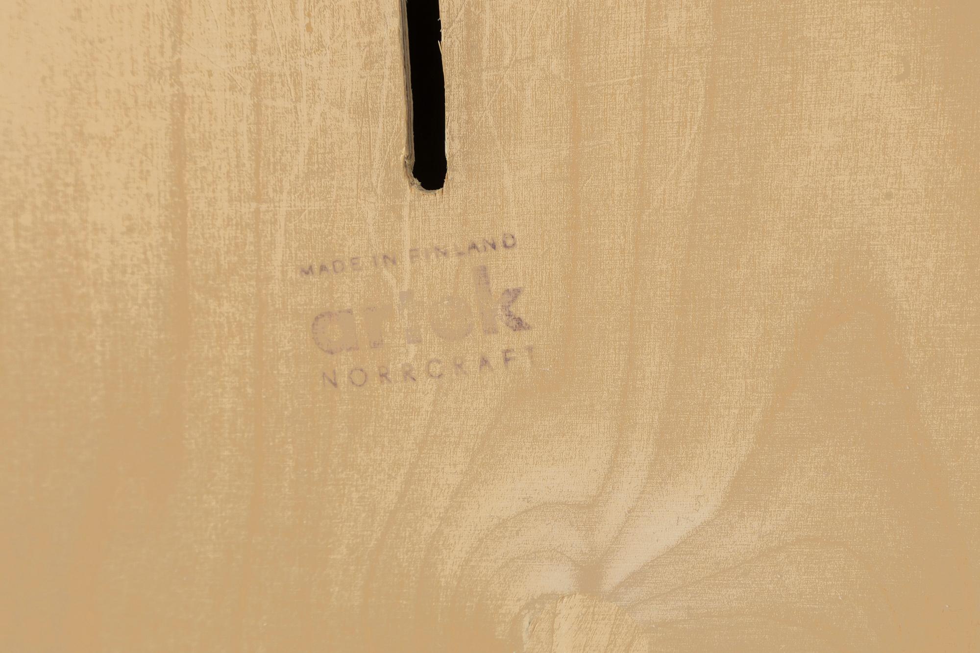 Alvar Aalto, spegel, modell "192A", Artek, Finland, 1900-talets slut.