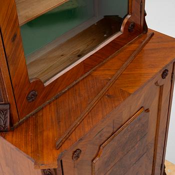 A book cabinet, late 19th Century.