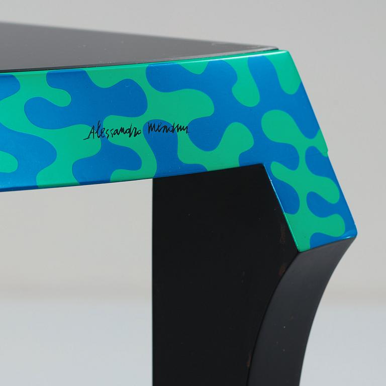 Alessandro Mendini, an "Agrilo" console table for Zanotta, Italy post 1984.