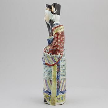 FIGURIN/SKULPTUR, porslin. Kina, 1900-tal.