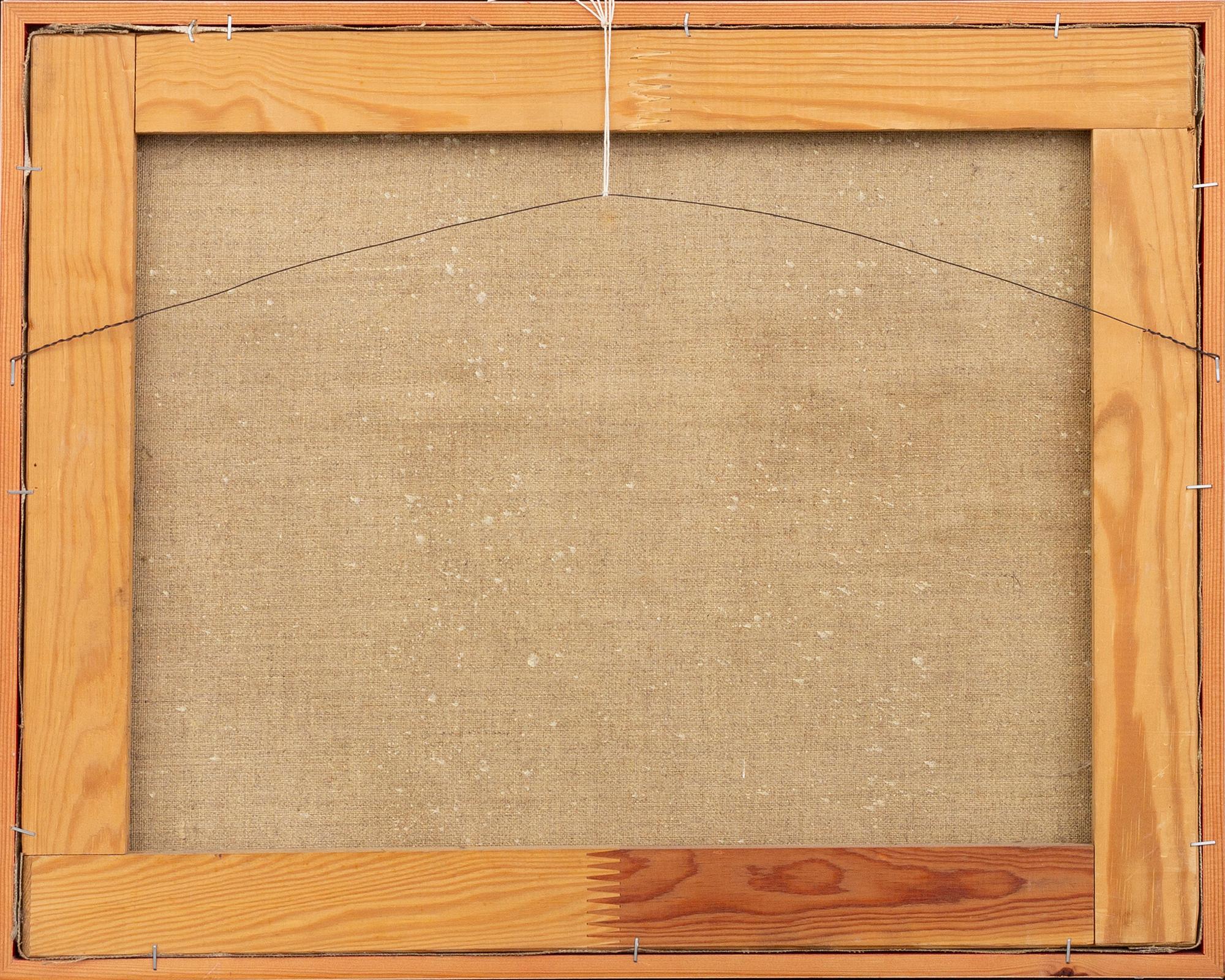 Kaj Stenman, oil on canvas, signed and dated 1972.