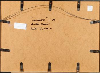 ANTTI VUORI, olja på kartong, signerad.