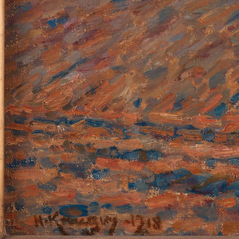 Nils Kreuger, "En åker, Kalmartrakten".