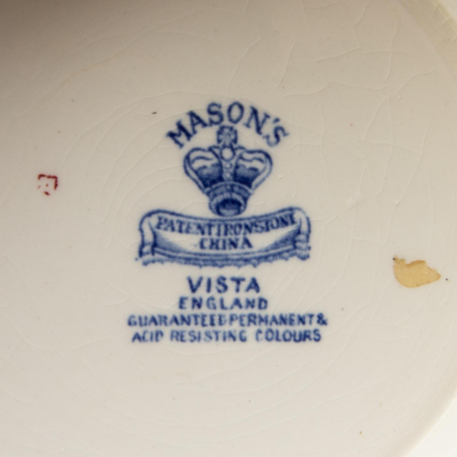 Servisdelar 5 st England 1900-talets första hälft flintgods.