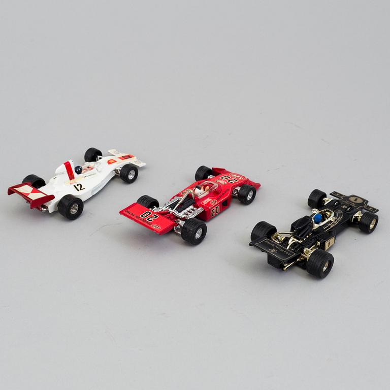 CORGI TOYS, 6 delar, Formel-1 bilar, England 1970-tal.